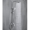 Jasupi Bathroom Chrome Brass Wall Mounted Ceiling Rain Concealed Household Waterfall Shower Set