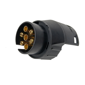 7-Pin to 13-Pin Trailer Plug Conversion Adapter - RV & Vehicle Connector