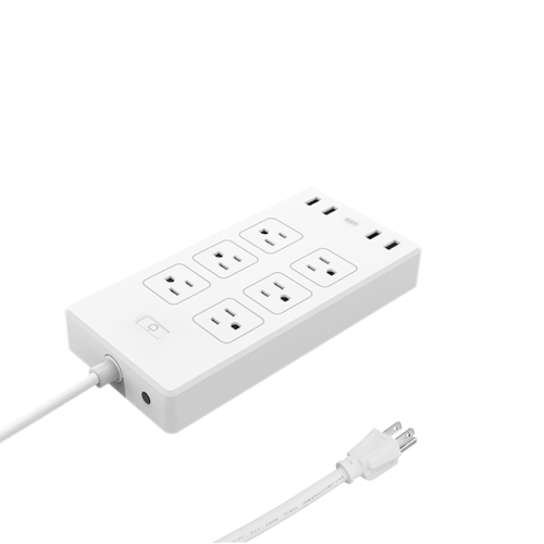 Smart WiFi Remote Control 6-outlet surge protector power strip