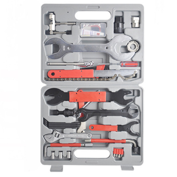Professional 44-Piece Bicycle Repair Tool Kit: Comprehensive Portable Dent Spanner and Mobile Auto Maintenance Set