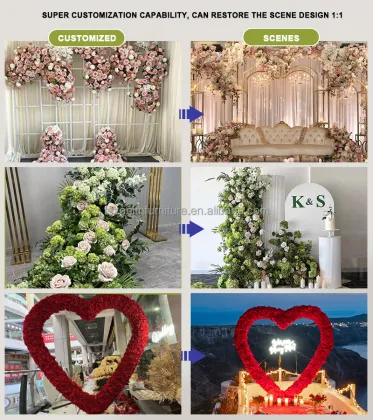 Ivory Blush Pink Artificial Flower Ball Centerpiece