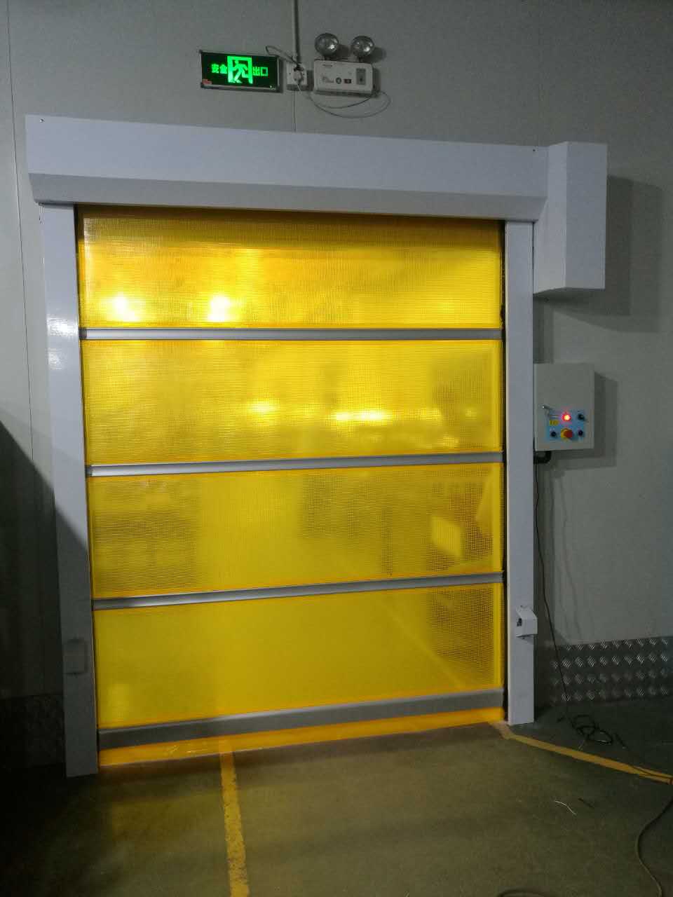 Automatic PVC Speed Roll up high speed door