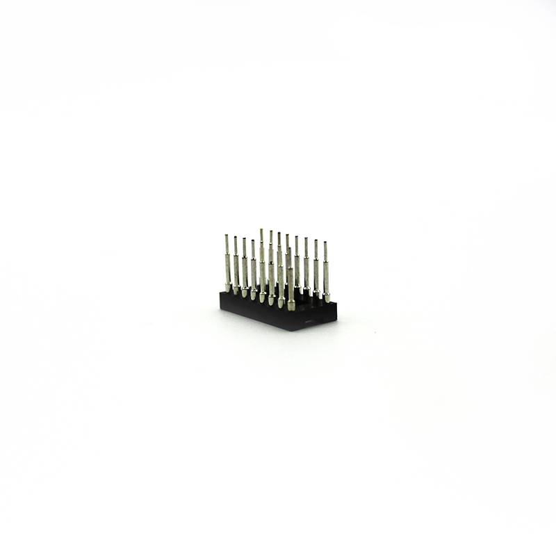 Round hole IC socket connectora