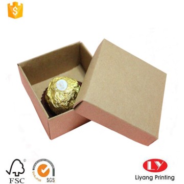 Foldable Art Paper Chocolate Gift Packaging Box