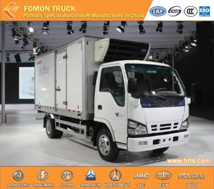 Qingling 600P 8tons mobile refrigerator truck