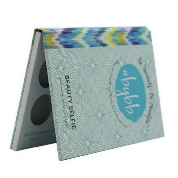 Custom 8 Colors Eyeshadow Palette Paper Gift Box