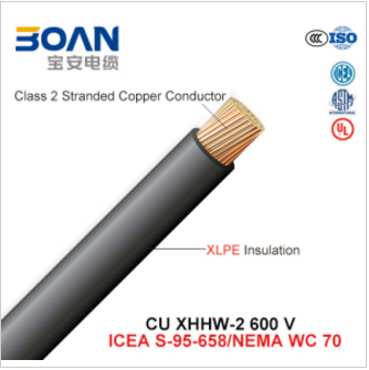 Cu Xhhw-2, Building Wire, 600 V, Cu/XLPE (UL44/ICEA S-95-658/NEMA WC70)