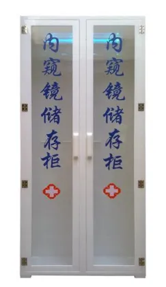 Endoscope cleaning storage device