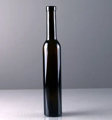 375ml Dark Green Glass Ice Wine Bottle