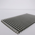 Extruded Aluminium Ruffled Herringbone Fins Heatsink