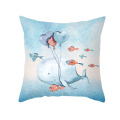 Cotton Velvet Cushion Covers Hot Selling printing wholesale hidden zipper pillowcase Supplier