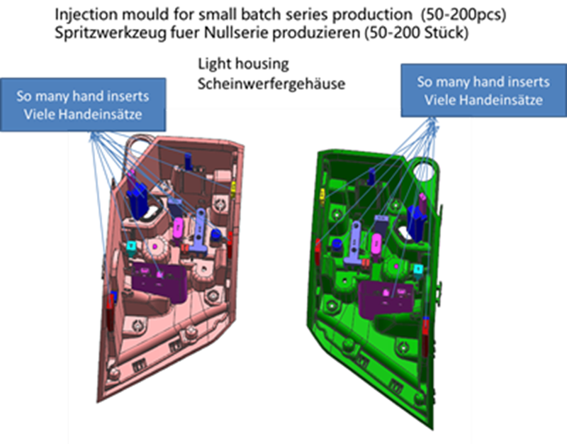 Auto Light Housing Soft Tooling Design 3