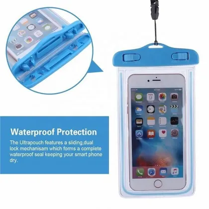 Universal PVC TPU Waterproof Phone Bags for Apple iPhones, Samsung, Redmi, and Xiaomi