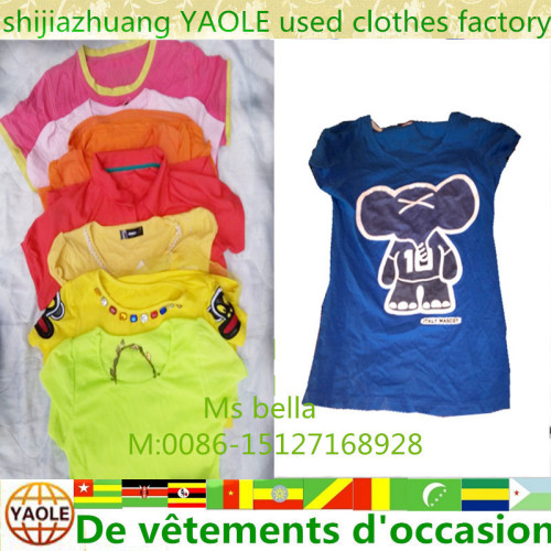 Clean 40kg/bale, 95kg/bale Used Clothing Sell Used Clothes Bulk, High