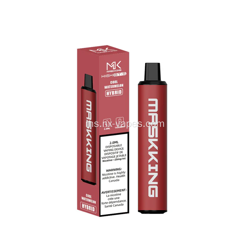 Maskking Ciri Vape GTS High 2500