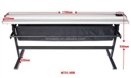 High Quality 1.6m Rotary Trimmer Cutter - Manual Paper Trimmer Guillotine Paper Cutter