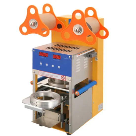 Commercial Professional Juice Cup Container Plastic Sealing Machine