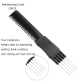 Peigne de queue pour coiffage et démêlage des cheveux fins