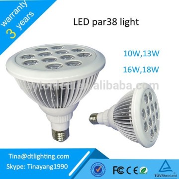Cob Recessed Cob LED PAR SPOTLIGHT、E27 5000K 18W PAR38 LEDライト卸売