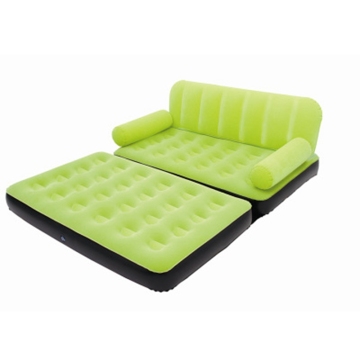 Green/Blue 5 in 1 Inflatable Double Sofa Bed Air Sofa" could be shortened to:

"Inflatable Double Sofa Bed - Green/Blue 5 in 1 Air Sofa" 

However, if we need just one concise and SEO-friendly title, consider:

"Green/Blue Inflatable Double Sofa Bed - 5 i
