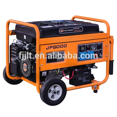 Factory wholesale low price! Single phase Output 6KVA gasoline generator