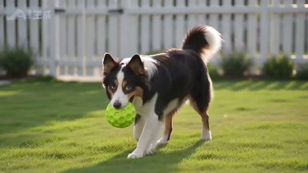Indestructible Squeaky Dog Ball for Intense Chewers