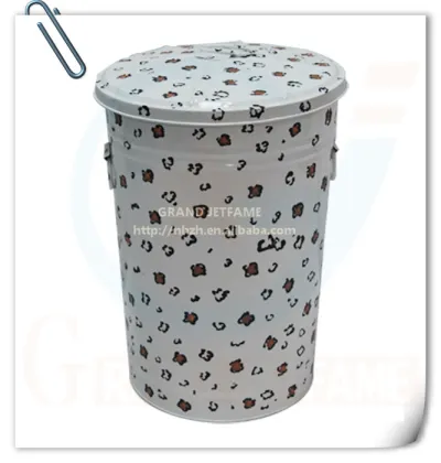 outdoor big metal garbage container used containers