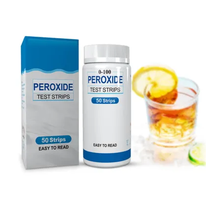 0-100Mg/L hydrogen peroxide test strips