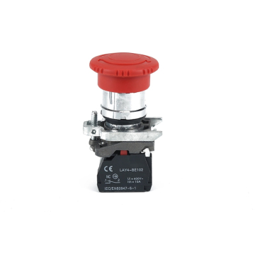 Langir Plastic Mushroom Push Butting Switch Switch Switch Lay4-BS542
