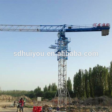 new condation tower crane QTZ80 5515 6t hydraulic self-erecting tower crane