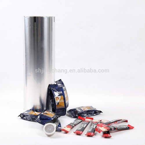 JC compact powder coffee multilayers packaging film roll,cling film for food wrap