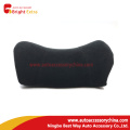 Travesseiro de descanso de pescoço preto com espuma viscoelástica