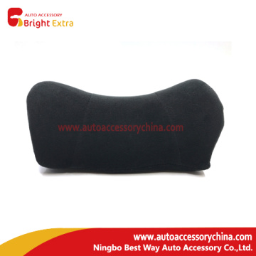 Almohada negra para reposacabezas con espuma viscoelástica