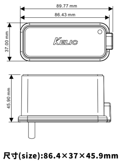 Efficient wall mount power adapter