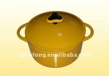 cast iron enamel cookware,POT
