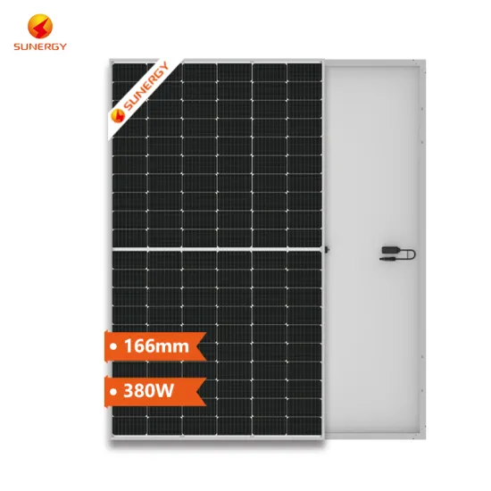 High-Quality Sunergy Mono PV Module 375W-385W Half Cell Solar Panel with 25 Years Warranty for Home