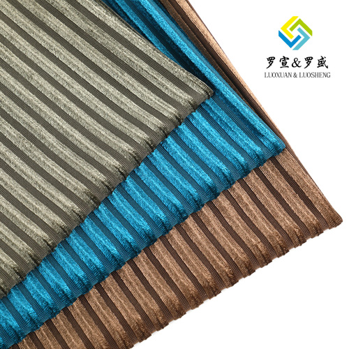 Tissu de velours jacquard de luxe pour le rembourrage