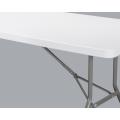 240cm Rectangular Table Plastic Folding Furniture Table