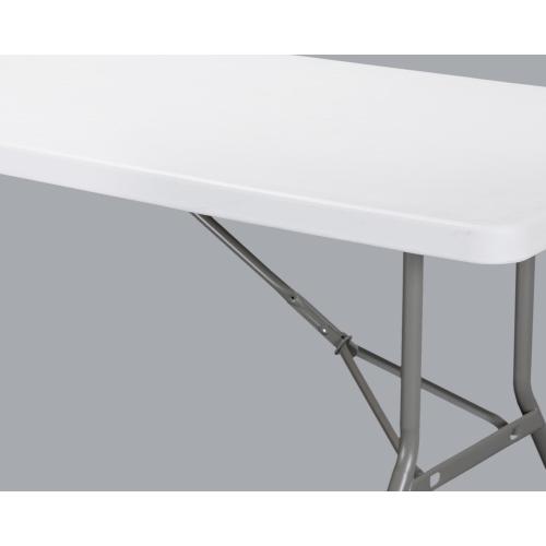 240cm Rectangular Table Furniture Meja Lipat Plastik