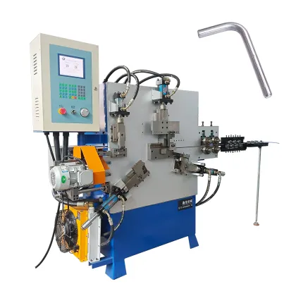 CNC Automatic Hydraulic Wire Bending Machine with Chamfering