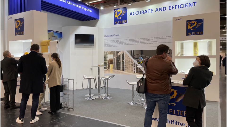 HL Filter in Powtech 2022 Nurnberg Germany