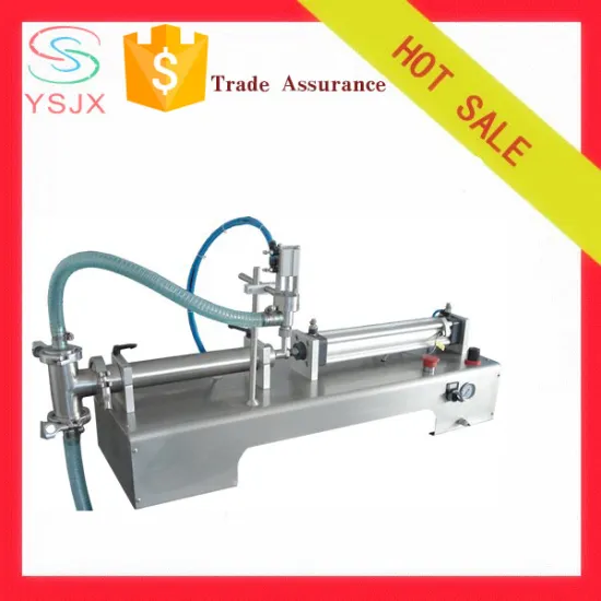 semi automatic flavored water filling machine for food grade