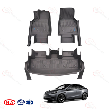 All-weather car floor mats for Tesla ModelY