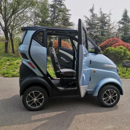 Green Energy Electric Sightseeing MID Drive Vehicles for Family Trip