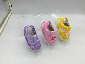 new cheap girl sandal baby shoe with sound
