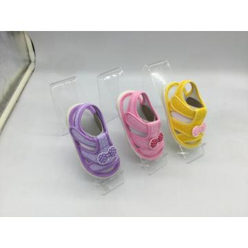 Yeni Ucuz Kız Sandal Bebek Ayakkabısı Sesli