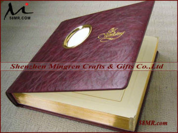 Professional Matted Photo Album,Wedding Silp-in Album with Mats,photo album with mats