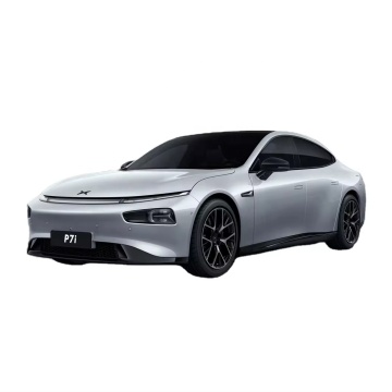 360-Degree Panoramic Image of Xiaopeng P7: A Medium-Sized, Pure Electric New Energy Four-Door Five-Seater Three-Box Single-Drive Vehicle