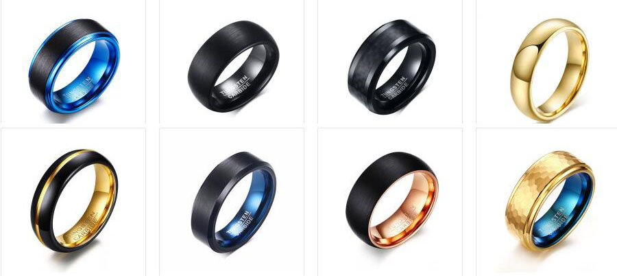 Tungsten Ring vs Titanium Tungsten Ring vs Titanium
