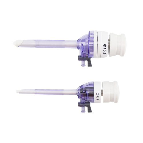 Disposable Endoscopic Trocar Cannula with blade